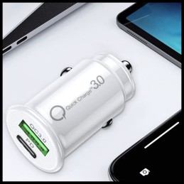 Ładowarka Samochodowa Typ C | USB - Szybkie Ładowanie!
