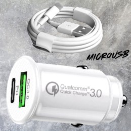 Ładowarka Samochodowa MicroUSB | USB - Szybkie Ładowanie!