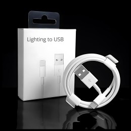 Kabel 1.5M Typ Lighting do iPhone | Szybkie Ładowanie i Transfer Danych!