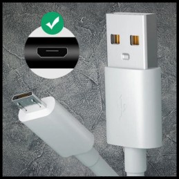 Kabel 1.5M Typ MicroUSB | Szybkie Ładowanie i Transfer Danych!