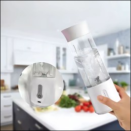 BLENDER PRZENOŚNY BEZPRZEWODOWY 380ML 6 OSTRZY SMOOTHIE SHAKE USB BPA FREE