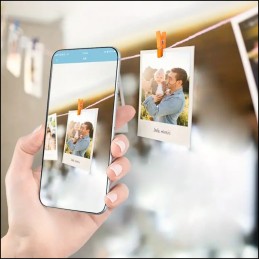 Mobilna drukarka do zdjęć Instax – Bluetooth, bez tuszu, mini rozmiar, zdjęcia z telefonu