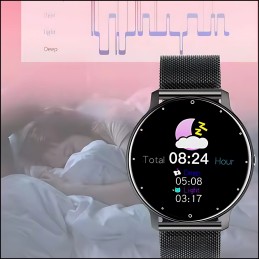 Smartwatch z pomiarem ciśnienia i pulsu, wodoodporny zegarek sportowy z Bluetooth i GPS, dla dzieci, kobiet i mężczyzn