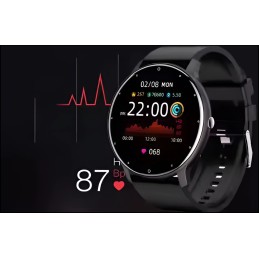 Smartwatch z pomiarem ciśnienia i pulsu, wodoodporny zegarek sportowy z Bluetooth i GPS, dla dzieci, kobiet i mężczyzn