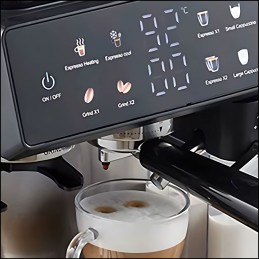 Ekskluzywny ekspres ciśnieniowy do kawy 1800W – Automat