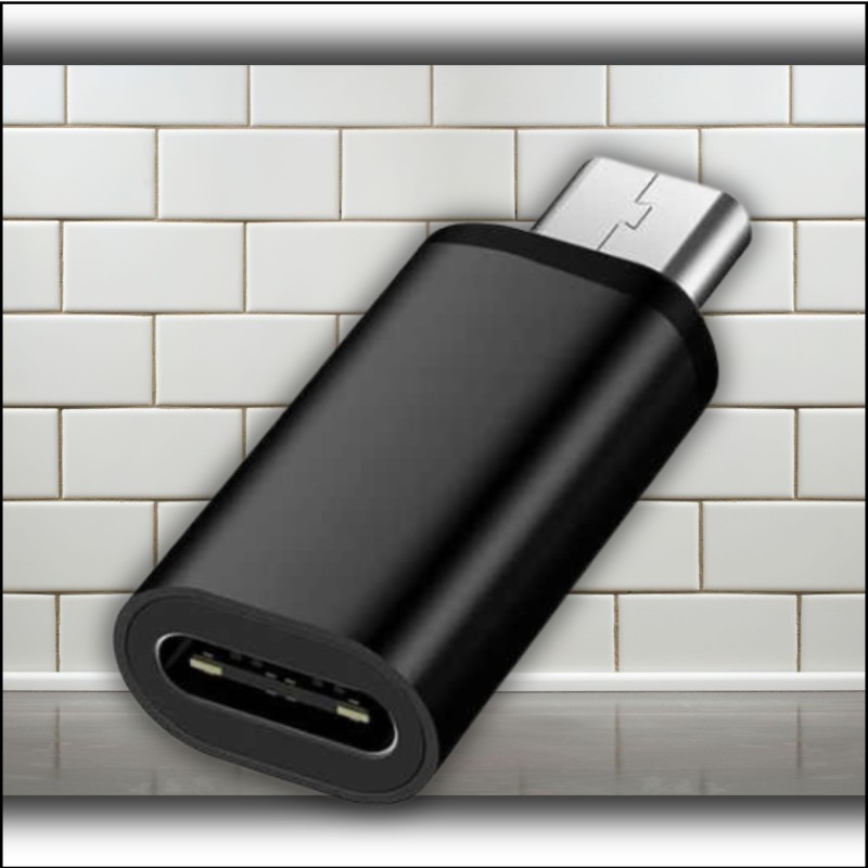 Adapter USB-C do Micro USB – przejściówka do ładowania i transmisji danych Adapter USB-C do Micro USB – przejściówka do ładowania i transmisji danych