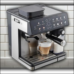 Ekskluzywny ekspres ciśnieniowy do kawy 1800W – Automat