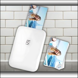 Mobilna drukarka do zdjęć Instax – Bluetooth, bez tuszu, mini rozmiar, zdjęcia z telefonu