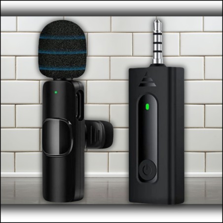 MIKROFON BEZPRZEWODOWY - JACK 3.5mm | 1szt