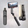 SELFIESTICK GIMBAL LED - ZDALNY OBRÓT KADRU