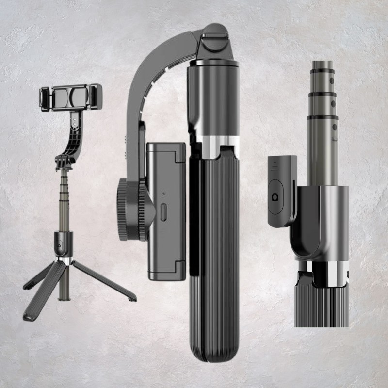 Selfiestick Gimbal - Automatyczna Stabilizacja | Dynamiczne Ujęcia! Selfiestick Gimbal - Automatyczna Stabilizacja | Dynamiczne Ujęcia!