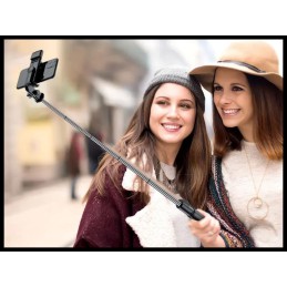 Statyw Selfiestick z Lampą LED i Pilotem - Idealny dla Twórców Treści