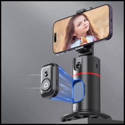Statyw na Telefon z Kamerą - Śledzenie Ruchów 360° | Gadgetic.pl