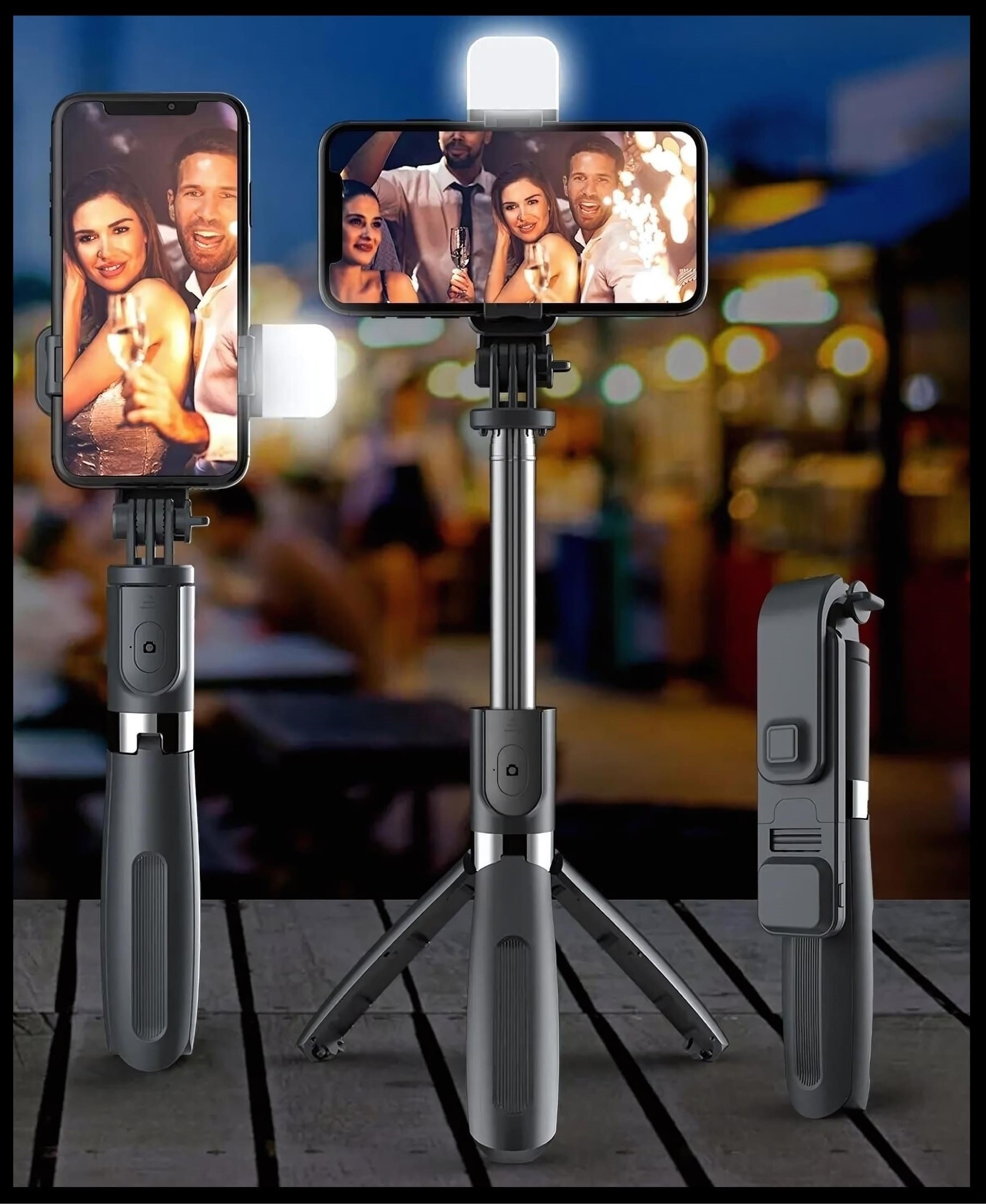 kijek-do-selfie-lampa-led-prezentacja-zestawu
