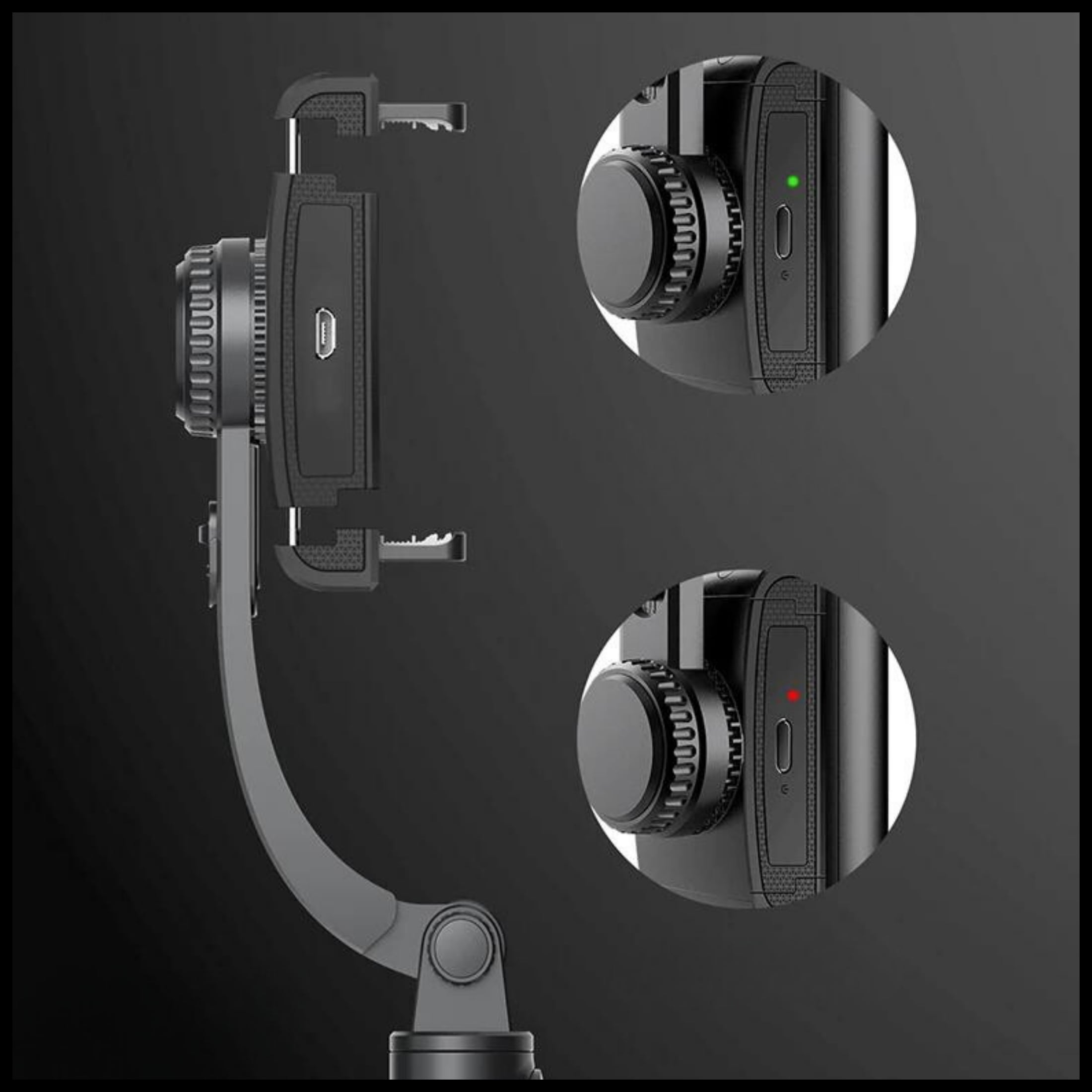 selfiestick-gimbal-automatyczna-stabilizacja-przyciski-diody