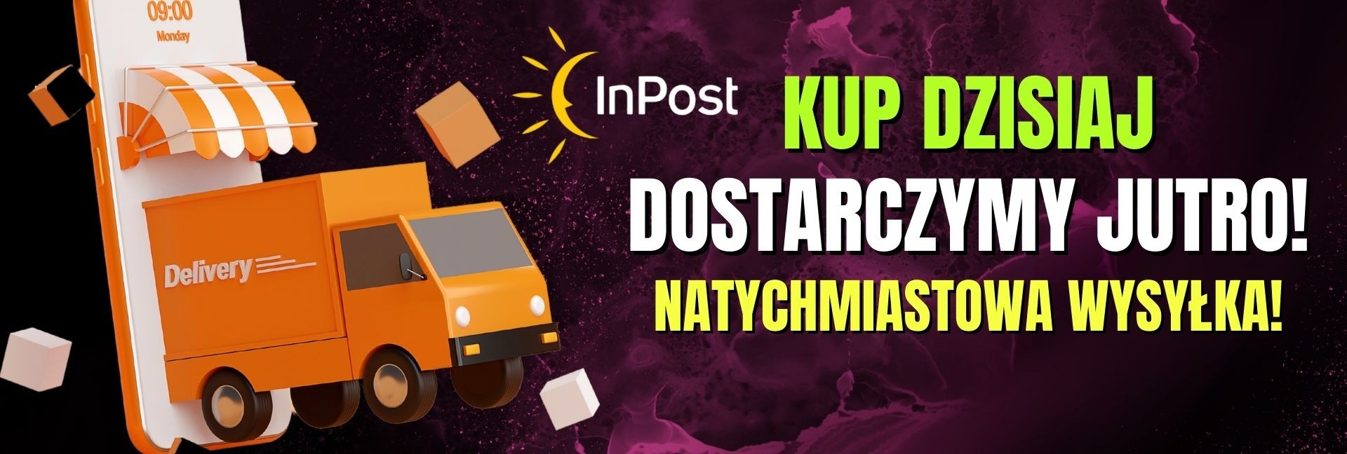 ? Ekspresowa Wysyłka z InPost – Zamów Dziś, Dostarczymy Jutro! ?